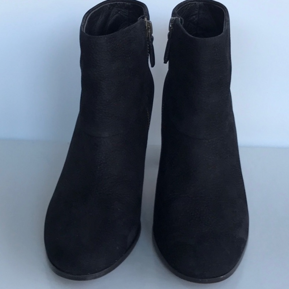 Cole Haan Bootie.  Excellent pre-worn condition.  Black Nubuck with ~3” heel. - Picture 6 of 8